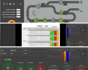 Schermate di esempio di tracciabilità di un collaudo.